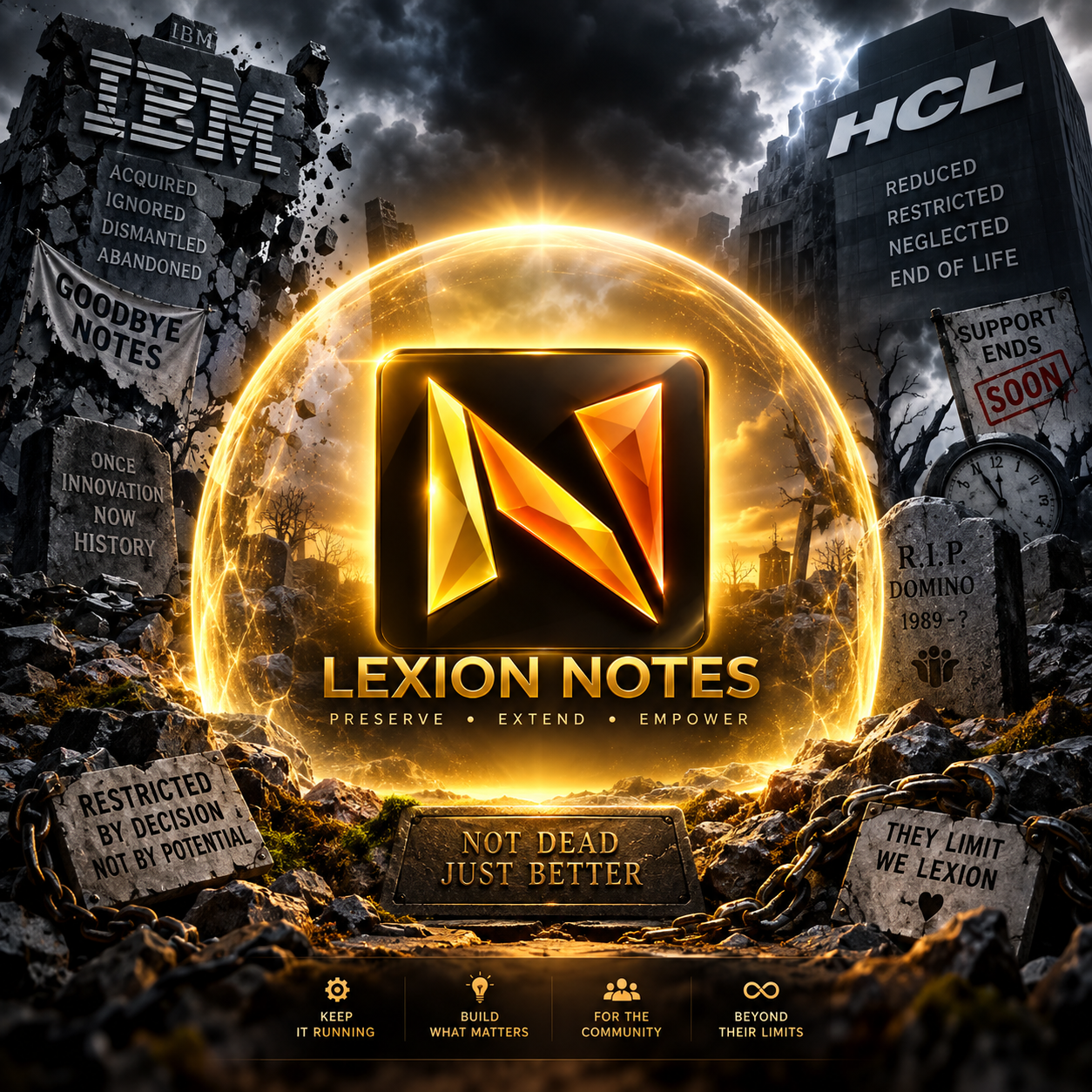 LEXION Notes - Preserve, Extend, Empower